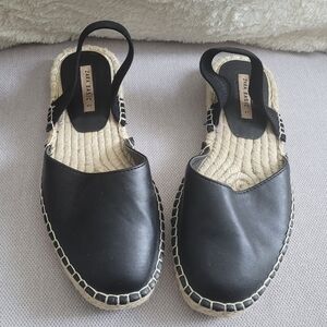 Zara Size 37  Black Espadrille Sandals